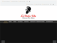 Tablet Screenshot of dolcevita.com.mx